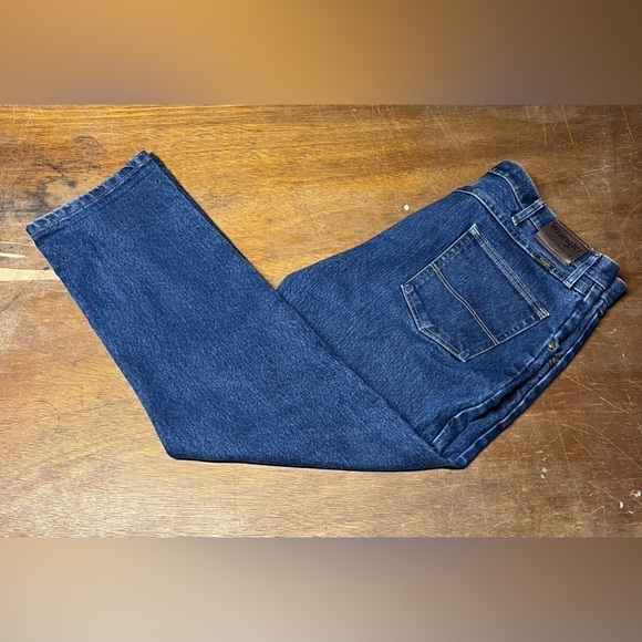 Wrangler Advanced Comfort Jeans - Men’s Size 40x30 - Dark Washed - Like New! - Picture 2 of 5